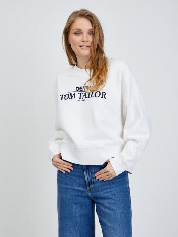 Tom Tailor Denim Hanorac Alb