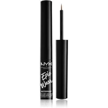 NYX Professional Makeup Epic Wear Metallic Liquid Liner gel contur ochi de lungă durată culoare 04 - Brown Metal 3,5 ml