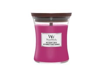 WoodWick Lumânare parfumată medie Wild Berry & Beets 275 g