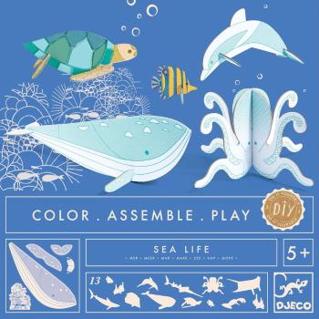 Set creativ DIY Djeco Sea World