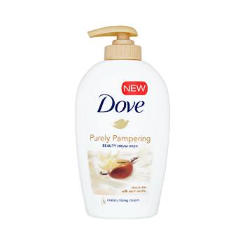 Dove Săpun lichid cu unt de shea si vanilie Purely Pampering (Beauty Cream Wash) 250 ml