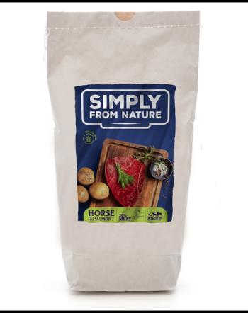 SIMPLY FROM NATURE Hrana coapta in cuptor, carne de cal si somon 1,2 kg x 2 + 2 conserve GRATIS