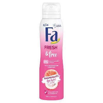 fa Deodorant Fresh &amp; Free Grapefruit &amp; Lychee (48H Deodorant) 150 ml