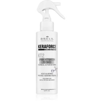 Brelil Professional Keraforce Reconstruction spray activator cu acid hialuronic 150 ml