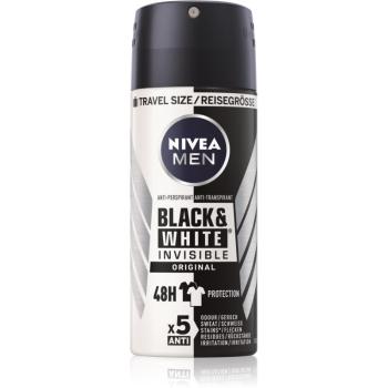 Nivea Men Invisible Black & White spray anti-perspirant pentru barbati 100 ml