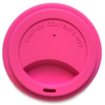 Jack N’ Jill Silicone Cup Lid capac pentru pahar Pink 1 buc