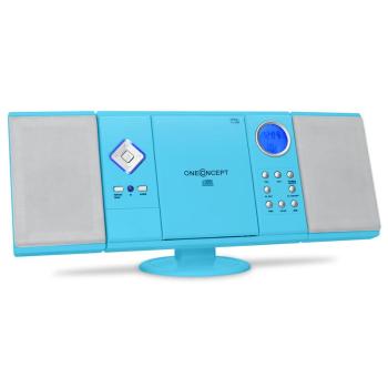 OneConcept Sistem audio stereo V-12 Albastru
