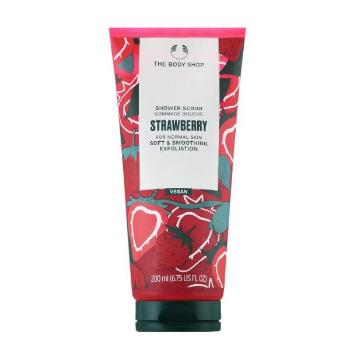 The Body Shop Peeling de duș cu efect de netezire Strawberry (Shower Scrub) 200 ml