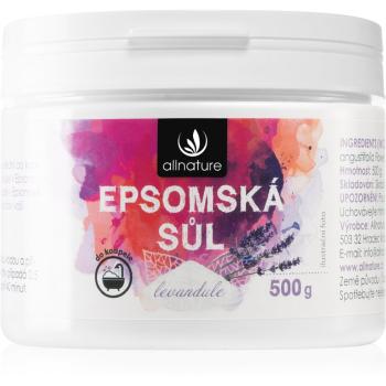 Allnature Epsomská sůl Lavender saruri de baie 500 g