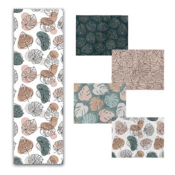 Set 4 suporturi textile pentru farfurii și napron Minimalist Home World