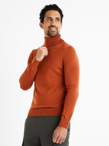 Celio Menos Turtleneck Portocaliu