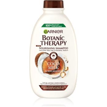 Garnier Botanic Therapy Coco Milk & Macadamia Șampon hrănitor pentru păr uscat și aspru 400 ml