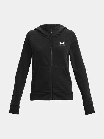 Under Armour Rival Fleece LU FZ Hanorac pentru copii Negru