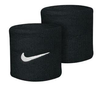 Banda de transpirație Nike Swoosh Brățară negru