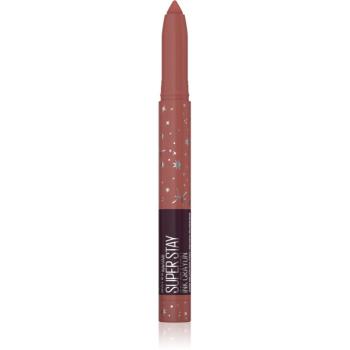 Maybelline SuperStay Ink Crayon Zodiac ruj in creion culoare 20 Enjoy the view - Pisces 2 g