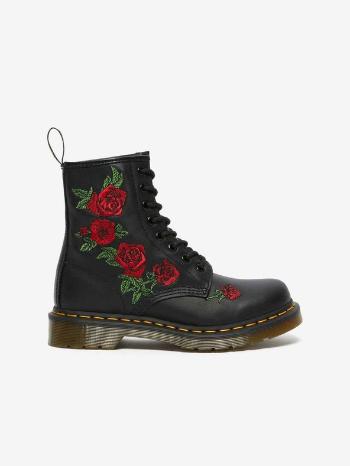 Dr. Martens 1460 Vonda Floral Leather  Cizme de gleznă Negru