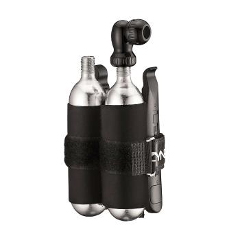 
                 LEZYNE pompe și cartușe CO2 - TWIN KIT 25G - negru/argintiu 
            