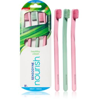 Sensodyne Nourish Healthy Clean periuțe de dinți 3 buc