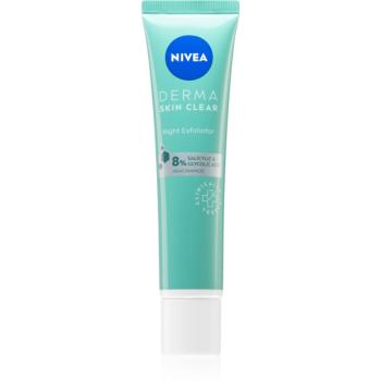 Nivea Derma Skin Clear exfoliant fin, de noapte 40 ml