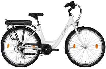 Bicicleta Electrica de oras/trekking M-BIKE E-CITYLINE 728 Alb 2022