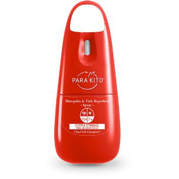 PARA`KITO Spray pentru o protecție extra puternică împotriva țânțarilor și căpușelor 75 ml