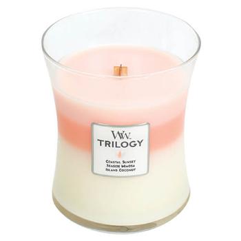 WoodWick Lumânare parfumată Scenă Trilogy Scapă 275 g