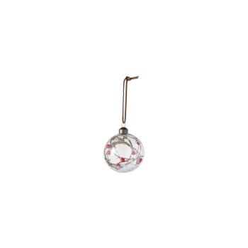 Set 6 globuri din sticlă pentru Crăciun J-Line Bauble, ø 8 cm