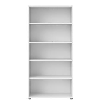 Bibliotecă modulară albă 89x189 cm Prima – Tvilum