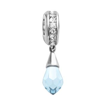 Morellato Pandantiv din oțel Drops Crystal Aquamarine SCZ768