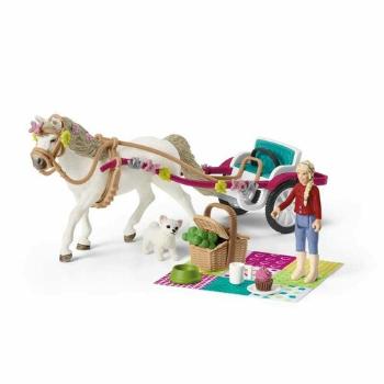 Schleich 42467 - Trăsură pentru un spectacol cu cai, 24,5 x 19 x 6,6 cm