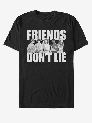 ZOOT.Fan Netflix Friends Don't Lie Stranger Things Tricou Negru