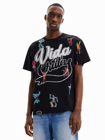 Desigual Crestencio Tricou Negru