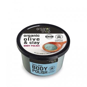 Organic Shop CorpPeeling de corp Măsline și Argilă(Body Polish) 250 ml