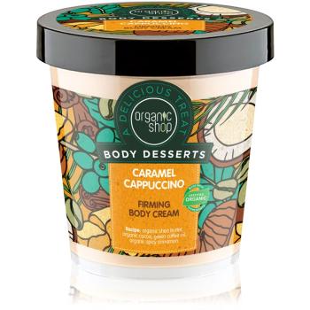 Organic Shop Body Desserts Caramel Cappuccino crema de corp pentru fermitatea pielii 450 ml