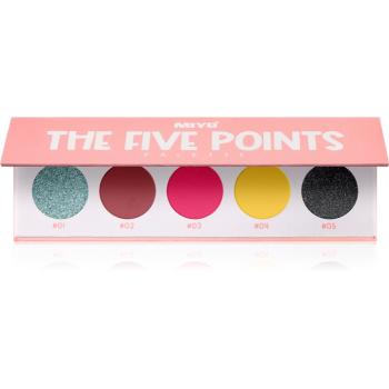 Miyo Eyeshadow The five points paletă cu farduri de ochi culoare 17 Welcome to Miami 1 buc