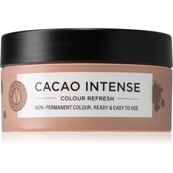 Maria Nila Colour Refresh Cacao Intense mască fină de hrănire fără pigmenți permanenți de culoare rezistă la 4 - 10 spălări 4.10 100 ml