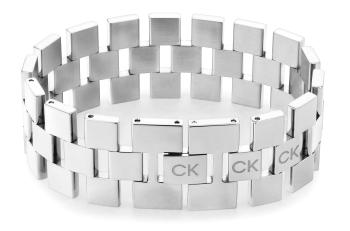 Calvin Klein Brățară solidă din oțel Geometric 35000243