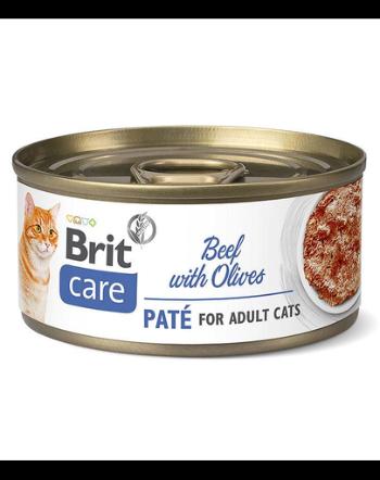 BRIT Care Adult Beef olives Set hrana umeda pentru pisici adulte, cu vita si masline 24 x 70 g