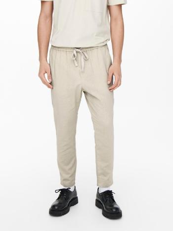 ONLY & SONS Linus Pantaloni de trening Bej