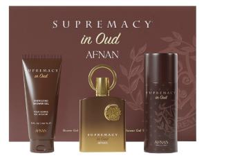 Afnan Supremacy In Oud - extract parfumat 100 ml + gel de duș 150 ml + spray deodorant 150 ml