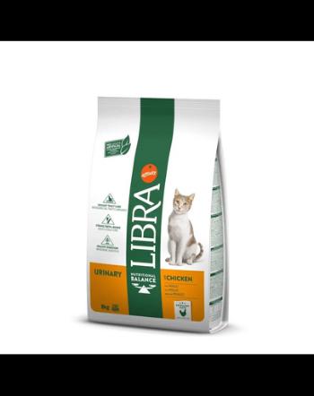 LIBRA Cat Adult Urinary hrana pentru pisici 10kg cu pui