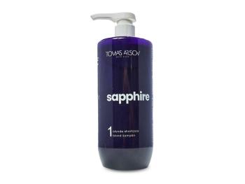 Tomas Arsov Șampon pentru păr blond, decolorat și evidențiat Sapphire (Blonde Shampoo) 1000 ml