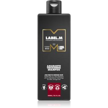 label.m Amaranth Șampon pentru îngroșare pentru par fin 300 ml