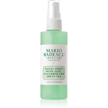 Mario Badescu Facial Spray with Aloe, Cucumber and Green Tea apă de față revigorantă pentru ten obosit 118 ml