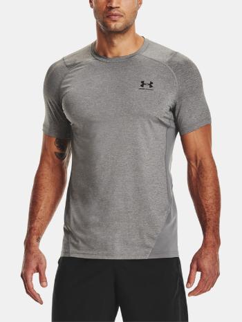 Under Armour UA HG Armour Fitted SS Tricou Gri