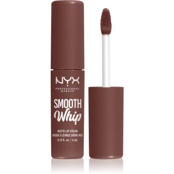 NYX Professional Makeup Smooth Whip Matte Lip Cream ruj de buze catifelant cu efect de netezire culoare 17 Thread Count 4 ml