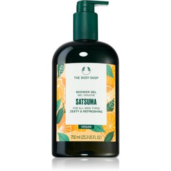 The Body Shop Shower Gel Satsuma gel de dus hidratant vegan 750 ml