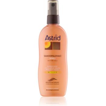 Astrid Sun lotiune autobronzanta corp si fata in spray 150 ml