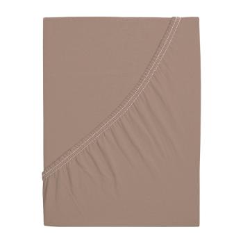 Cearceaf maro cu elastic 200x220 cm – B.E.S.