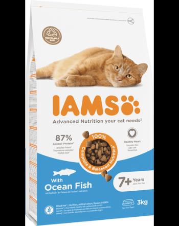 IAMS For Vitality Cat Senior Ocean Fish hrana uscata pisici senior, peste oceanic 3 kg